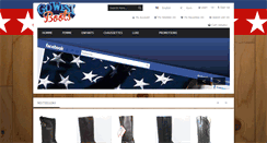 Desktop Screenshot of gowest-boots.com